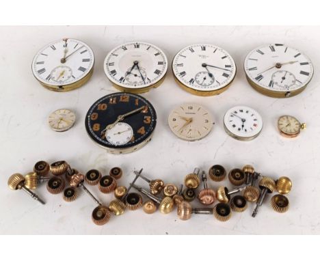 Assorted watch movements and winds (qty)