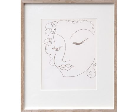 HENRI MATISSE (1869-1954), 'Courants Antillais', original lithograph, 1945/46 from the Poésies Antillaises Suite, ref. 37/14,