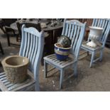 Garden pots.