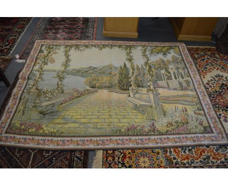 A good modern large pictorial tapestry wall hanging.