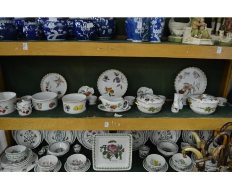 A quantity of Royal Worcester Evesham china.