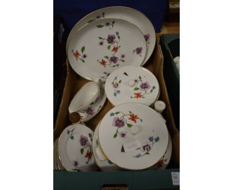 A quantity of Royal Worcester Astley china.
