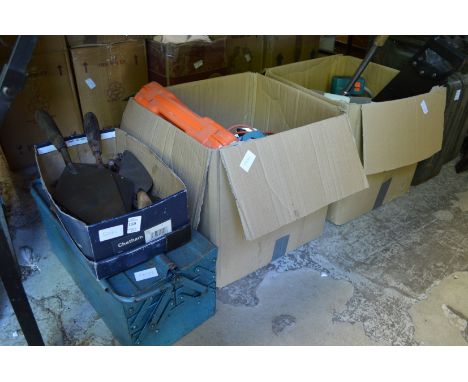 A quantity of tools.