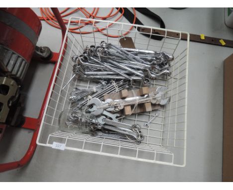 A selection of spanner and similar set