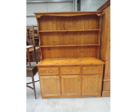 A vintage pine dresser