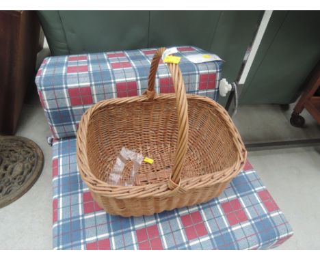 A vintage basket
