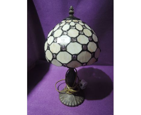 A Tiffany style table light or lamp