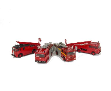 Asam Small Scale White Metal Models, Dennis F12 Rolls Royce Pump Escape, Dennis SS131 Water Tender Ladder, Dennis F108 Pump E