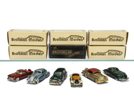 Brooklin Models, 1/43 white metal models, BRK20x Buick Skylark, BRK 33x Phantom Corsair, BRK 12 1931 Hudson Greater 8 and thr