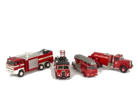 Asam 1/48 White Metal Models, FC31 DAF 3300 Foam Tender, OT1 Leyland Super Beaver Fire Tanker, Dennis F12 Pump Escape Rolls-R