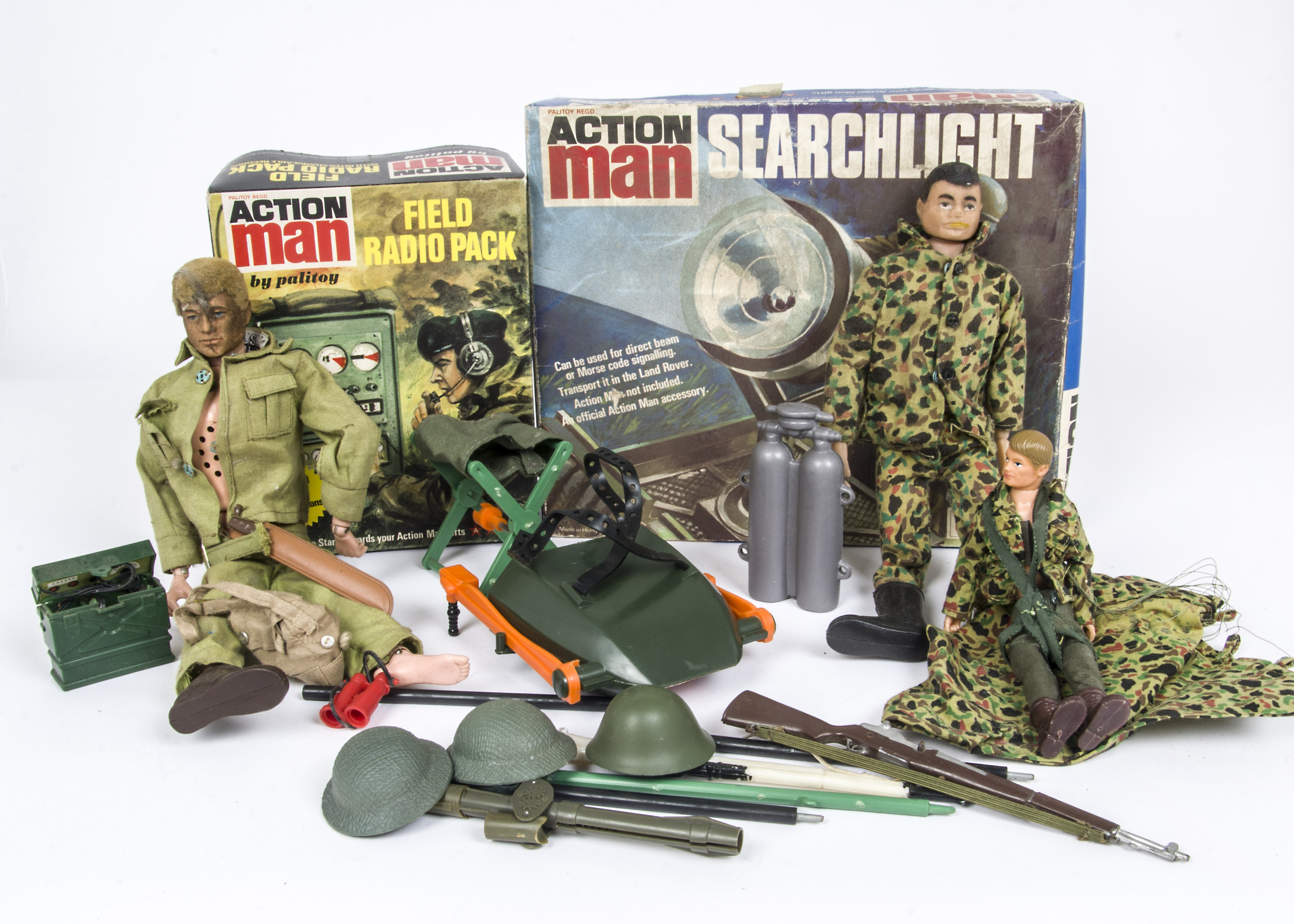 vintage action man accessories