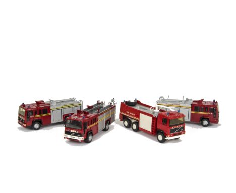 Asam 1/48 White Metal Models, Volvo F16 6x6 Foam Tender, FB8A Volvo Saxon FL6.14 Water Tender Ladder Mk1, Volvo FL6.14 HCB An