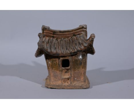 Chinese Han Dynasty Tomb ModelDimensions: 6.75 x 6 in.  - Provenance: this item comes from the private collection of Lou A. a