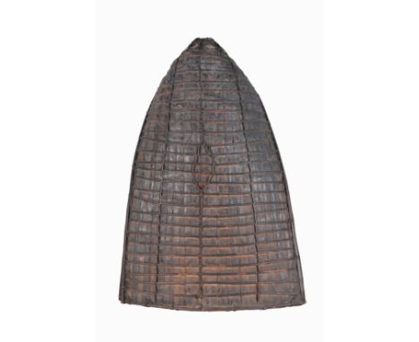 Ifugao Woman's Basket/Rain Cape.  Height: 39 in. Width:  26 in.- Provenance: this item comes from the private collection of L