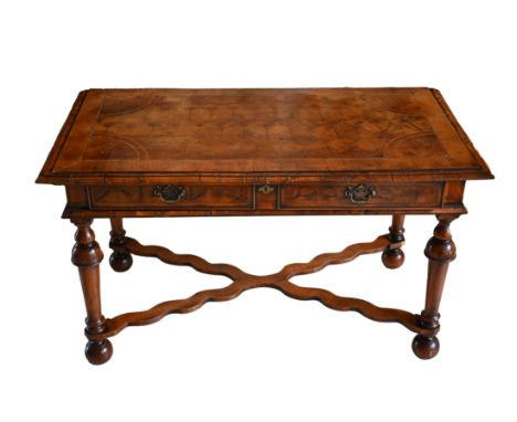 Antique William & Mary Table.Dimensions: 28 x 51 x 26 in.- This item is currently being stored offsite at the estate (Jackson
