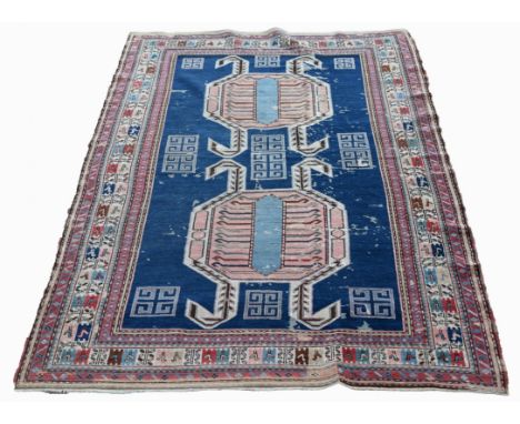 Antique Hand Knotted Northwestern Persian RugSize: 86 x 52 in. (7'2" x 4'4") - Provenance: this item comes from the private c