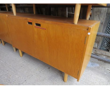 A 1950's University double door cabinet 