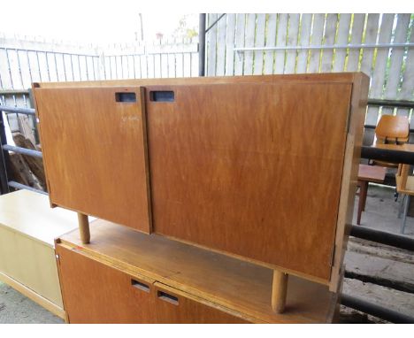 A 1950's University double door cabinet 