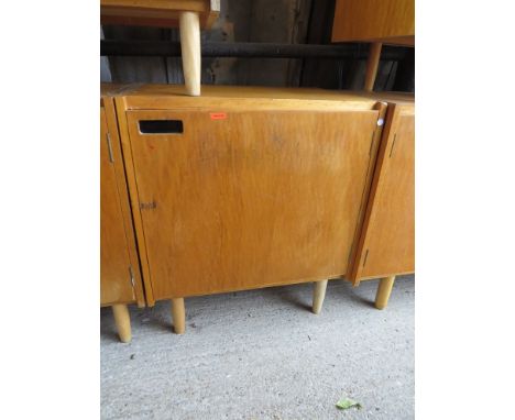 A 1950's University single door cabinet 