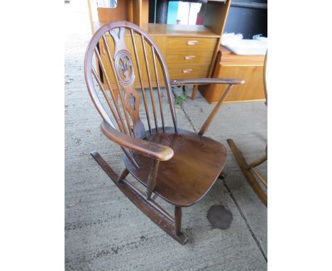 An Ercol rocking chair