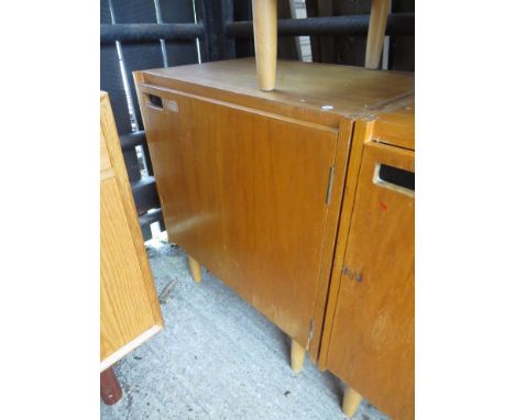 A 1950's University single door cabinet 