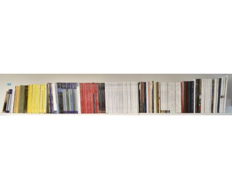 A large collection of vintage auction catalogues from the 1970s onwards, including Christie's, Sotheby's, Bonhams and other. 