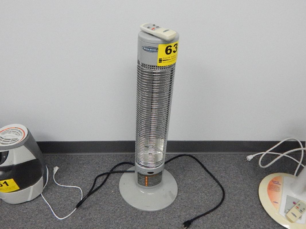 SOLEUS AIR MODEL MS14R REFLECTIVE TOWER HEATER