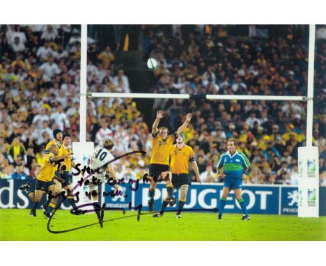 Johnny Wilkinson 8x11 inch signed colour photo. Good condition. All autographs come with a Certificate of Authenticity. We co