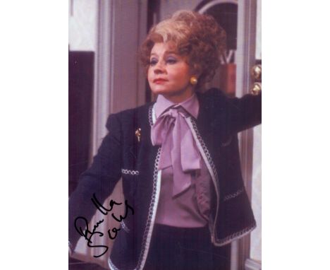 Prunella Scales signed Fawlty Towers 7x5 inch colour photo. Good condition. All autographs come with a Certificate of Authent
