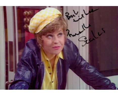 Prunella Scales signed 7x5inch colour photo. Good condition. All autographs come with a Certificate of Authenticity. We combi