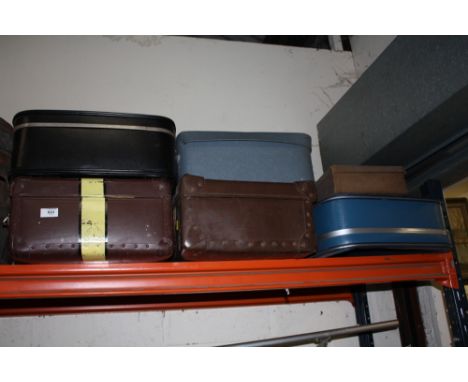 SIX VINTAGE CASES