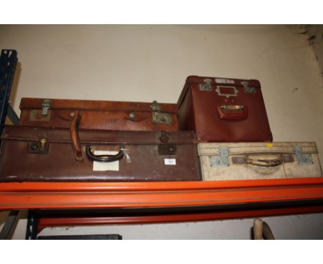 FOUR VINTAGE CASES