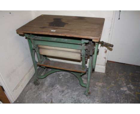 A VINTAGE PIONEER MANGLE