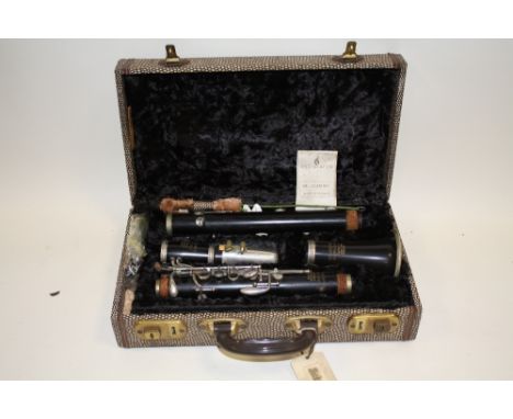 A CASED SELMER CLARINET 