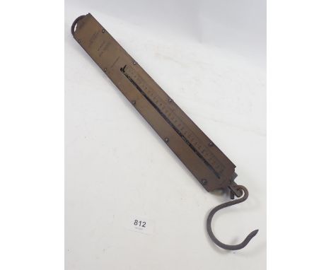 A large size Salter's Spring Balance scale - up to 60lb 