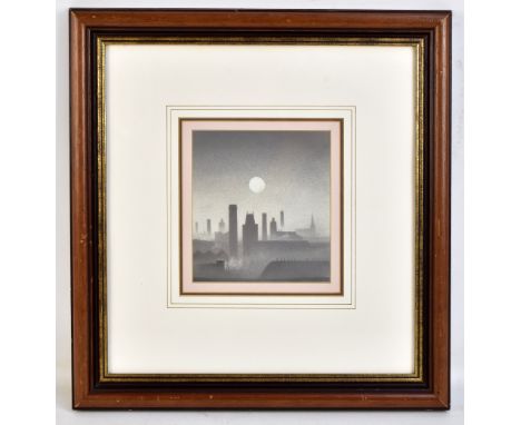 TREVOR GRIMSHAW (1947-2001); pencil and graphite, 'Slack Mills, Hyde', signed lower right, 16 x 14.5cm, framed and glazed. (D