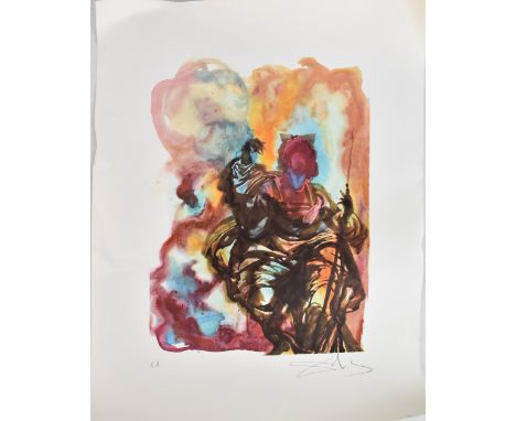 SALVADOR DALI (Spanish, 1904-1989); a signed coloured lithograph, 'Empress', signed lower right, inscribed 'E. A.' lower left