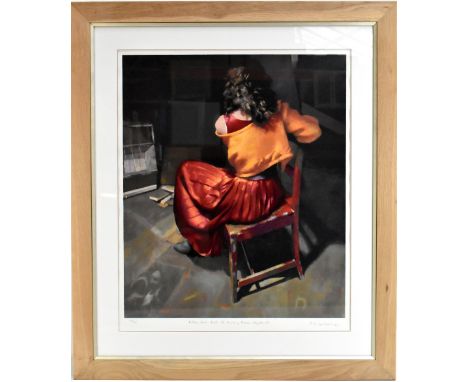 ROBERT LENKIEWICZ (1941-2002); a pencil signed limited edition print, ‘Esther, rear view, St Anthony theme, project 18’, No.1