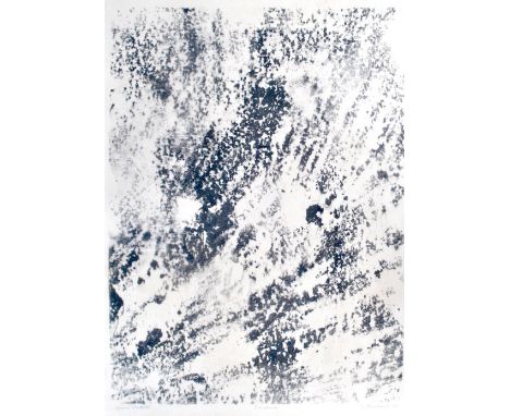 JEAN DUBUFFET (French, 1901-1985); a signed black and white lithograph, 'Surplomb', signed, dated 1958 and inscribed 'É Preuv