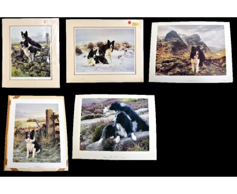 STEVEN TOWNSEND (Born 1955); five pencil signed limited edition prints to include 'Roy and Lilly', 'Up North' etc, average si