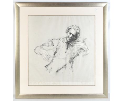 HAROLD RILEY DL DLitt FRCS DFA ATC (Born 1934); a black and white artist's proof print, 'Sir John Barbirolli', signed and dat