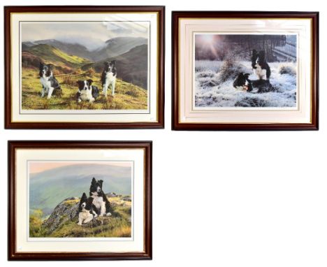 STEVEN TOWNSEND (Born 1955); three pencil signed limited edition prints to include 'End of a Working Day', largest print meas