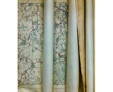 A selection of Ordnance Survey maps for Berkshire, Buckinghamshire and Hertfordshire 