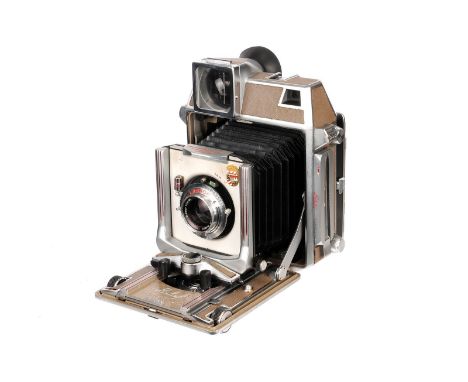 A Linhof Technika Camera, serial no. 83094, 6x9cm, with Technika Schneider Symmar f/5.6 105mm lens, serial no. 5558223, body,