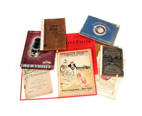Photographic Equipment Catalogues: SOM Berthiot (2), Gilles-Faller, 1933, Manufacture Francaise d’Armes et Cycles St. Etienne