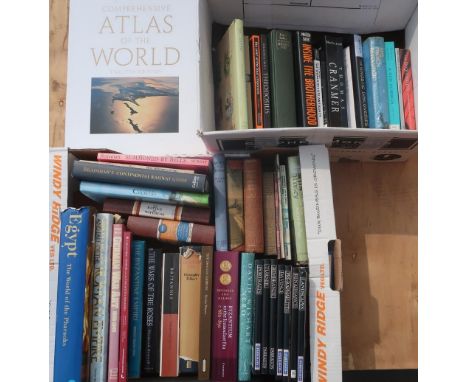 "Egypt - The World of the Pharaohs", Gibbons, "Decline and Fall of the Roman Empire", and a collection of other history books