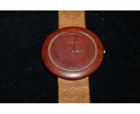Tissot wood watch/wristwatch