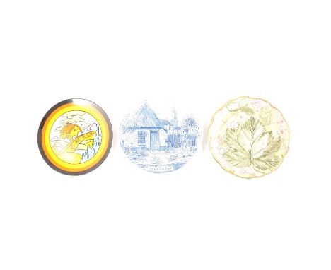 Five Wedgwood 'The Bizarre World of Clarice Cliff' ltd ed plates; eleven Blauw Delfts / Danbury Mint months of the year; eigh