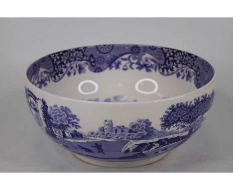 A Spode Italian pattern bowl, 27cm dia.