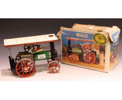 A Mamod Steam Tractor, boxed